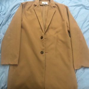 Camel overcoat